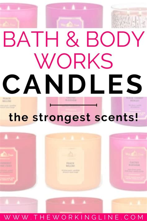 bath and body works popular scents|strongest bath and body candles.